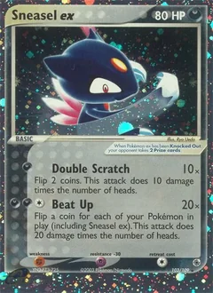 Sneasel Ex 103