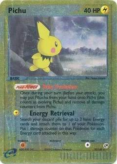 Pichu Reverse Holo 20