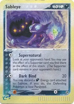 Sableye Reverse Holo 10