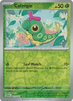 Caterpie Reverse Holo 10