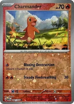Charmander Reverse Holo Cosmos 4