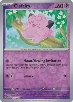 Clefairy Reverse Holo 35