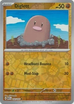 Diglett Reverse Holo 50