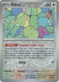 Ditto Reverse Holo 132