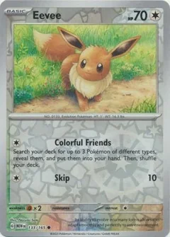 Eevee Reverse Holo 133
