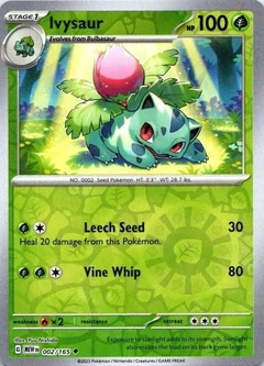 Ivysaur Reverse Holo 2