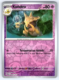 Kadabra Reverse Holo 64