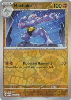 Machoke Reverse Holo 67