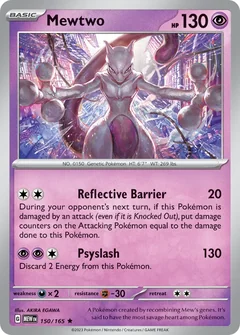 Mewtwo Holo 150
