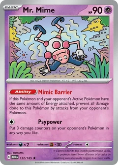 Mr Mime 122