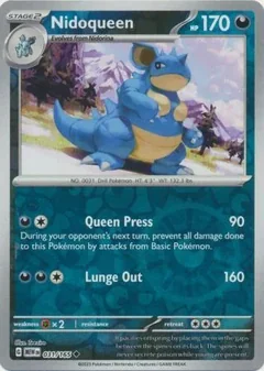 Nidoqueen Reverse Holo 31