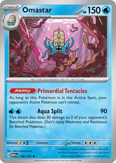 Omastar Reverse Holo 139