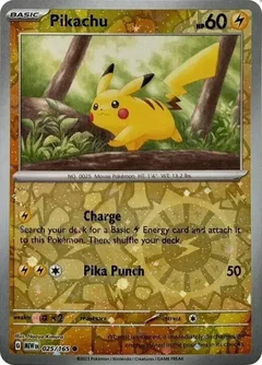 Pikachu Cosmos Holo 25