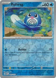 Poliwag Reverse Holo 60