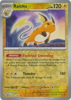 Raichu Reverse Holo 26