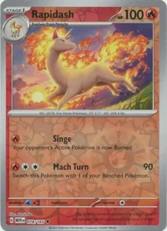 Rapidash Reverse Holo 78