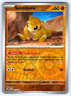 Sandshrew Reverse Holo 27