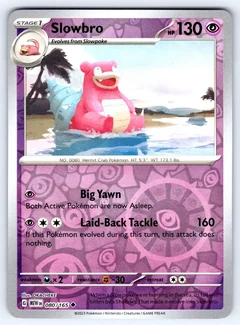 Slowbro Reverse Holo 80