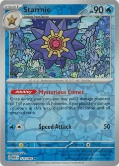 Starmie Reverse Holo 121
