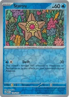 Staryu Reverse Holo 120