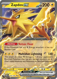 Zapdos Ex 145