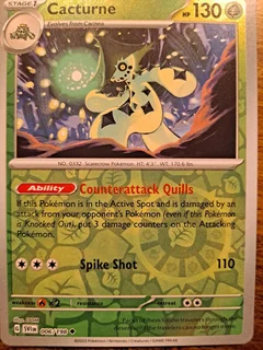 Cacturne Reverse Holo 6