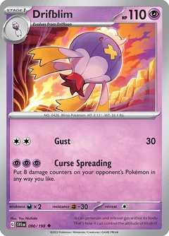Drifblim Reverse Holo 90