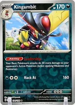 Kingambit Reverse Holo 134