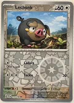 Lechonk Reverse Holo 155