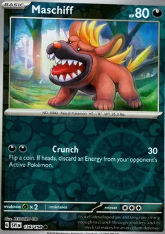 Maschiff Reverse Holo 136