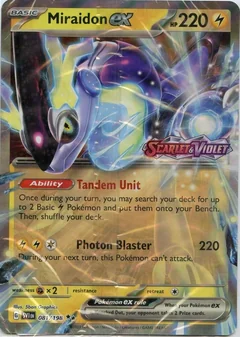 Miraidon Ex Stamped 81