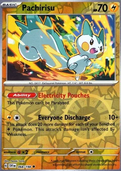 Pachirisu Reverse Holo 68