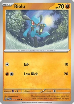 Riolu 112