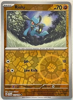 Riolu Reverse Holo 112