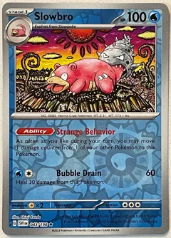 Slowbro Reverse Holo 43