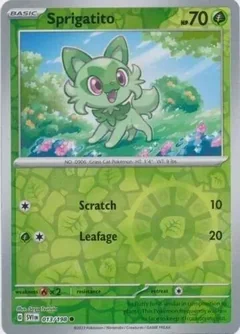 Sprigatito Reverse Holo 13