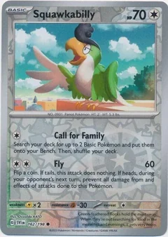 Squawkabilly Reverse Holo 162