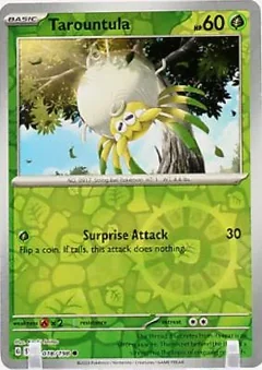 Tarountula Reverse Holo 18