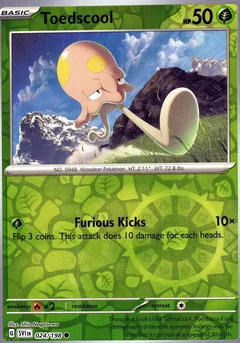 Toedscool Reverse Holo 24