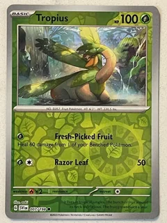 Tropius Reverse Holo 7
