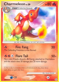 Charmeleon Reverse Holo 46