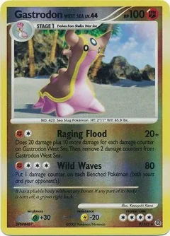 Gastrodon West Sea Reverse Holo 9
