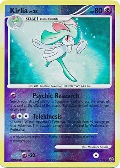 Kirlia Reverse Holo 53