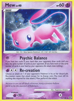 Mew Reverse Holo 15