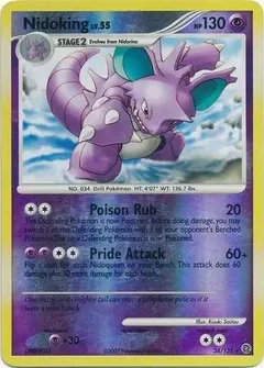 Nidoking Reverse Holo 34