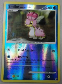 Shellos West Sea Reverse Holo 107