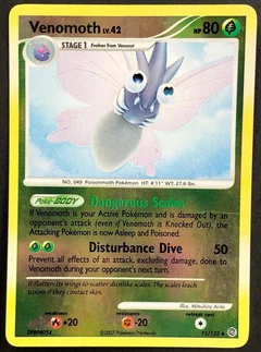Venomoth Reverse Holo 73