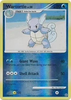 Wartortle Reverse Holo 75