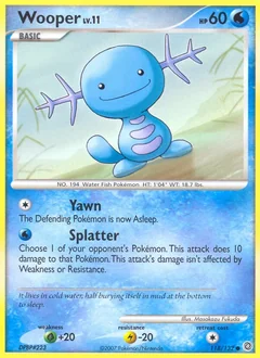Wooper Reverse Holo 118