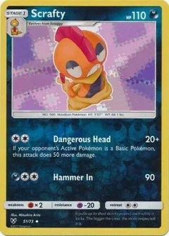 Scrafty Reverse Holo 51